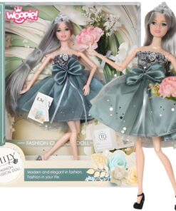 WOOPIE ROYAL Lėlė Emi – Stilinga Princesė su Aksesuarais (29 cm)