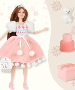 WOOPIE ROYAL Lėlė Emi – Šventinė Princesė su Meškučiu