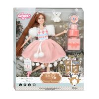 WOOPIE ROYAL Lėlė Emi – Šventinė Princesė su Meškučiu