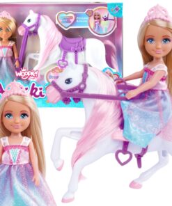 WOOPIE princesės lėlė su arkliuku — rinkinys