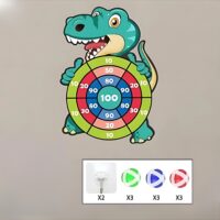 Woopie 2in1 komplekt &ndash; Dino m&auml;rklaud + vibu