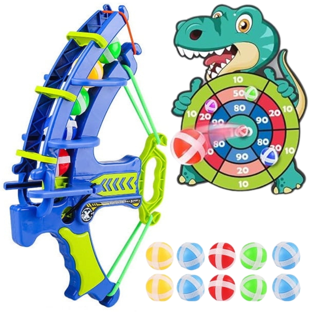 Woopie 2in1 komplekt &ndash; Dino m&auml;rklaud + vibu