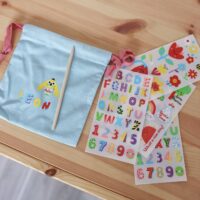 Woopie ART&FUN kūrybinė dekoravimo rankinė su 109 lipdukais