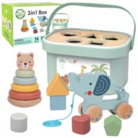 Woopie Green 3in1 Edukacinis rinkinys mažyliams