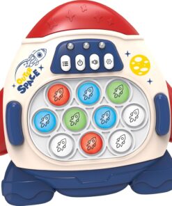 Woopie interaktyvus POP IT „Raketa“ – sensorinis žaidimas su 18 režimų