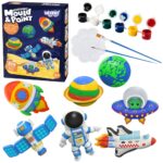 Woopie kūrybinis gipsinių figūrėlių rinkinys „Mould & paint space“