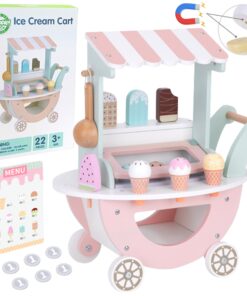 Woopie medinė 3in1 ledainė–konditerija–parduotuvėlė