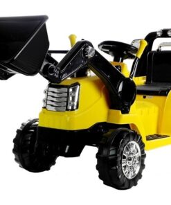 ZP1005 Yellow – elektrinis vaikiškas traktorius