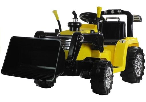 ZP1005 Yellow – elektrinis vaikiškas traktorius