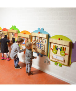 „MASTERKIDZ Flex“ sieninio tvirtinimo sistema 5 edukacinėms lentoms – vikšras