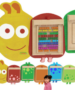 „MASTERKIDZ Flex“ sieninio tvirtinimo sistema 5 edukacinėms lentoms – vikšras