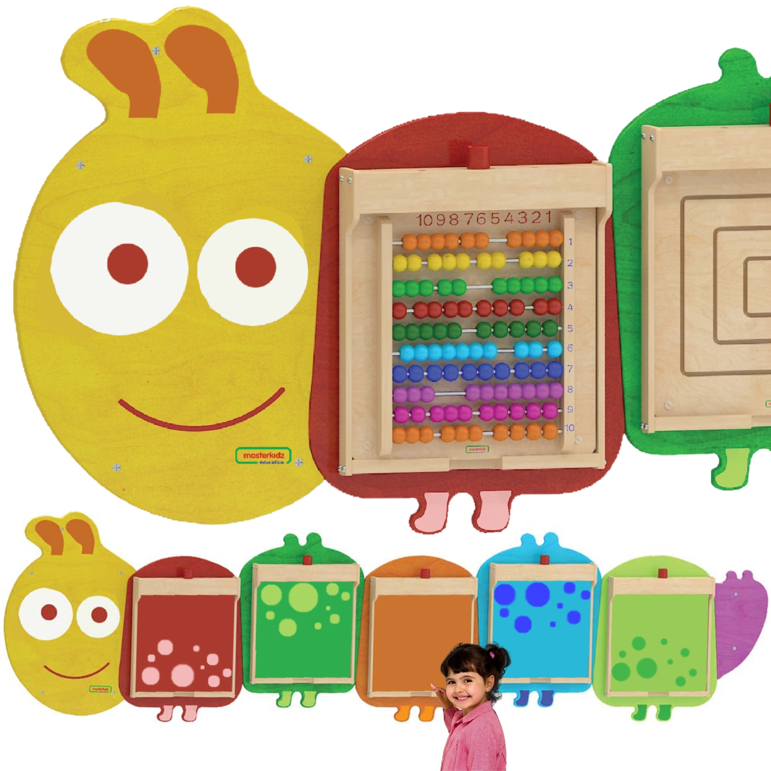 „MASTERKIDZ Flex“ sieninio tvirtinimo sistema 5 edukacinėms lentoms – vikšras „MASTERKIDZ Flex“ sieninio tvirtinimo sistema 5 edukacinėms lentoms – vikšras