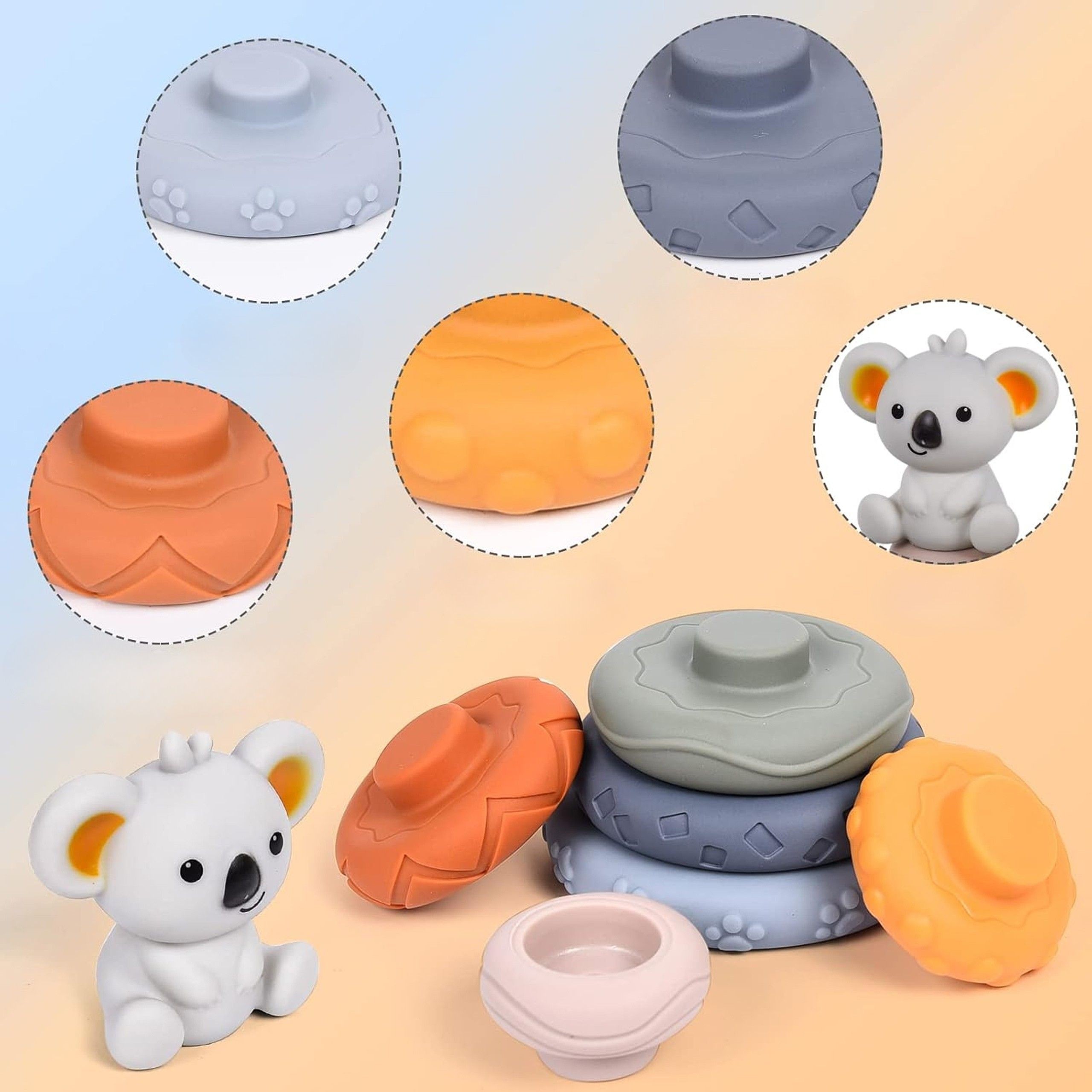 WOOPIE BABY &bdquo;Koala&ldquo; 2 &uuml;hes &ndash; arendav ladumisp&uuml;ramiid ja n&auml;rimislelu