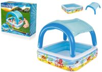 Bestway pripučiamas vaikiškas baseinas su stogeliu 140 × 140 × 114 cm