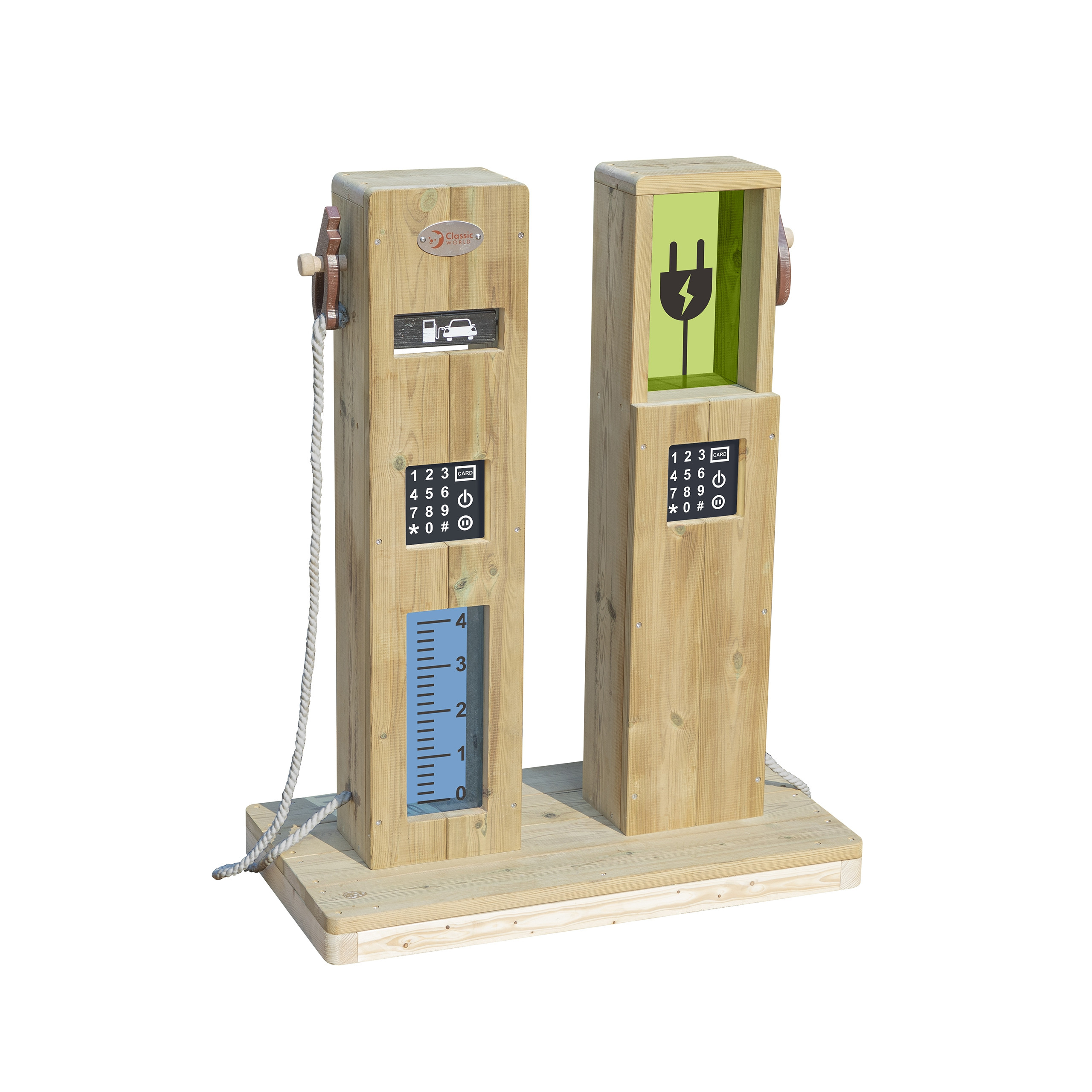 CLASSIC WORLD EDU Kuro kolonėlė – automobilių degalinė / įkrovimo stotelė CLASSIC WORLD EDU Kuro kolonėlė – automobilių degalinė / įkrovimo stotelė