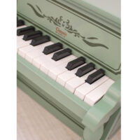 Classic World žalias medinis pianinas