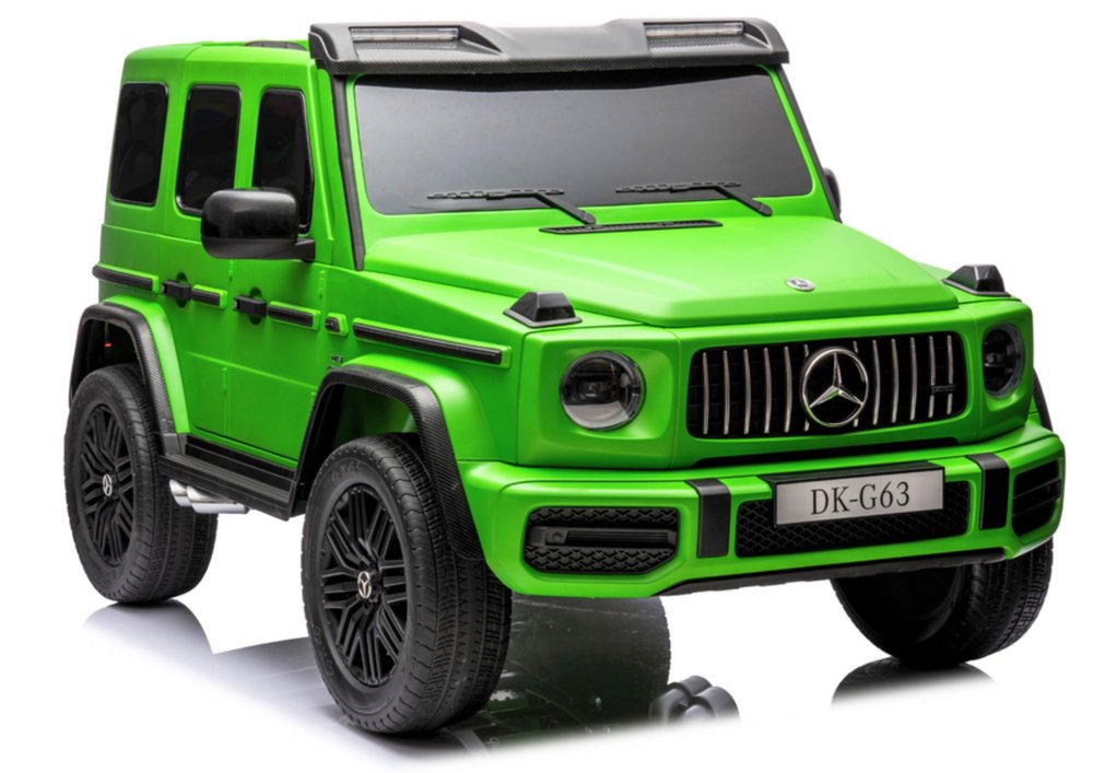 Elektriskā automašīna ar akumulatoru Mercedes G63 XXL Green 4×4 Elektrinis akumuliatorinis automobilis Mercedes G63 XXL Žalias 4×4