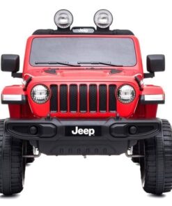 Elektrinis automobilis vaikams Jeep Wrangler Rubicon (raudonas)