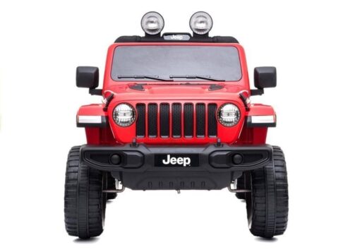 Elektrinis automobilis vaikams Jeep Wrangler Rubicon (raudonas)