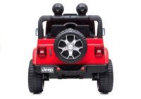 Elektrinis automobilis vaikams Jeep Wrangler Rubicon (raudonas)