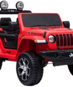 Elektrinis automobilis vaikams Jeep Wrangler Rubicon (raudonas)