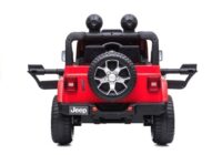 Elektrinis automobilis vaikams Jeep Wrangler Rubicon (raudonas)