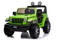 Elektrinis automobilis vaikams Jeep Wrangler Rubicon (žalias)