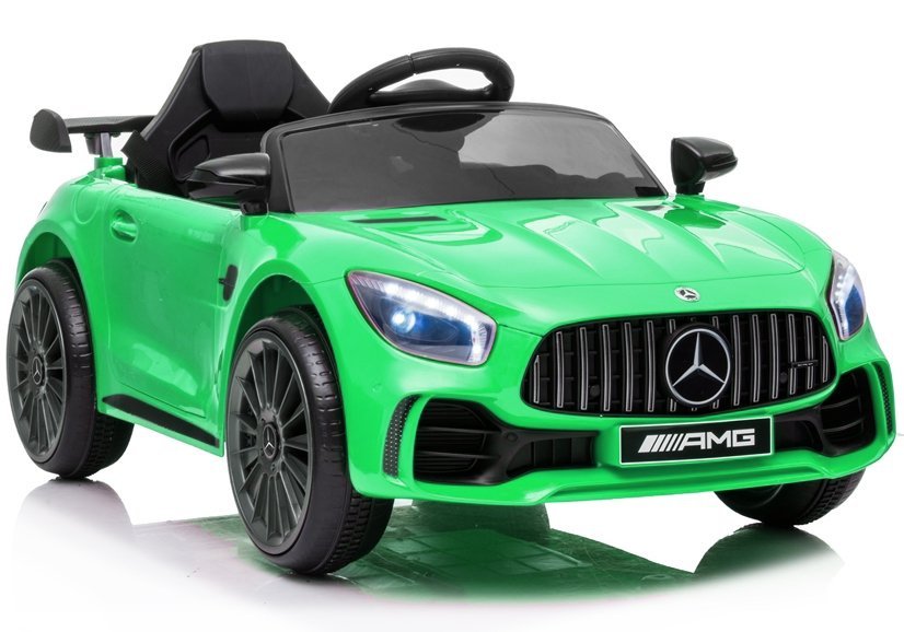 Elektriauto lastele Mercedes SLS AMG GT R - roheline