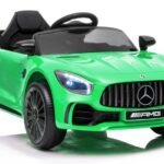 Elektrinis automobilis vaikams Mercedes SLS AMG GT R – žalias