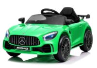 Elektrinis automobilis vaikams Mercedes SLS AMG GT R – žalias