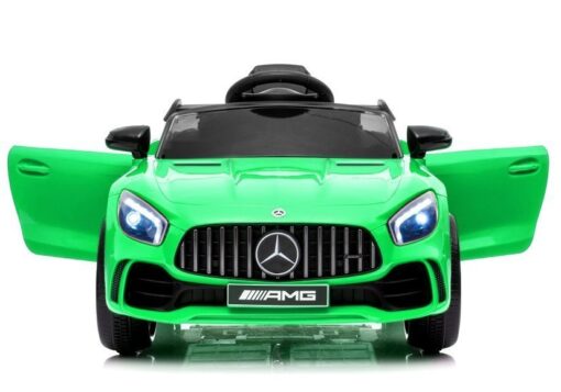 Elektrinis automobilis vaikams Mercedes SLS AMG GT R – žalias