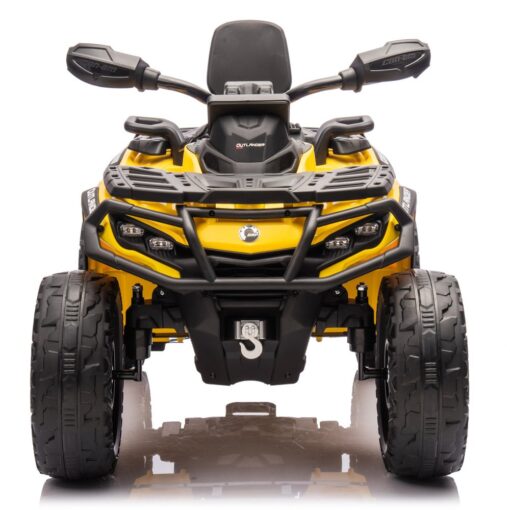 Elektrinis keturratis Can-Am Outlander 4×4 DK‑CA005 Geltonas