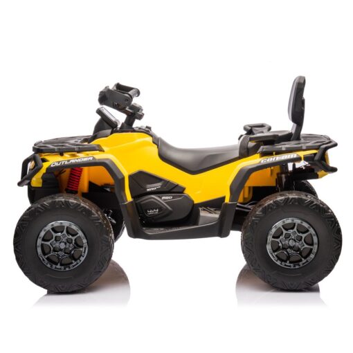 Elektrinis keturratis Can-Am Outlander 4×4 DK‑CA005 Geltonas