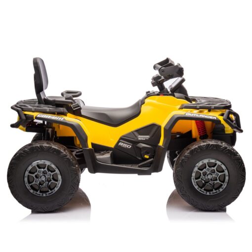 Elektrinis keturratis Can-Am Outlander 4×4 DK‑CA005 Geltonas