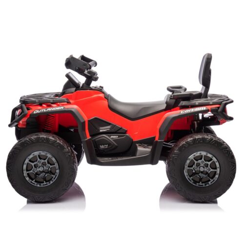 Elektrinis keturratis Can-Am Outlander 4×4 DK‑CA005 Raudonas