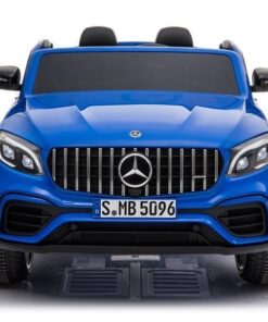Elektrinis pasivažinėjimo automobilis Mercedes GLC 63S QLS MP4 (mėlynas)