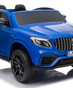 Elektrinis pasivažinėjimo automobilis Mercedes GLC 63S QLS MP4 (mėlynas)