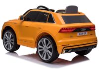 Elektrinis vaikiškas automobilis Audi Q8 – geltonas
