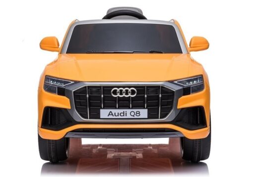 Elektrinis vaikiškas automobilis Audi Q8 – geltonas