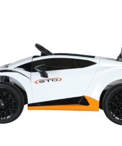 Elektrinis vaikiškas automobilis Lamborghini STO DRIFT Pilkas