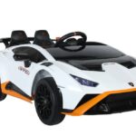 Elektrinis vaikiškas automobilis Lamborghini STO DRIFT Pilkas