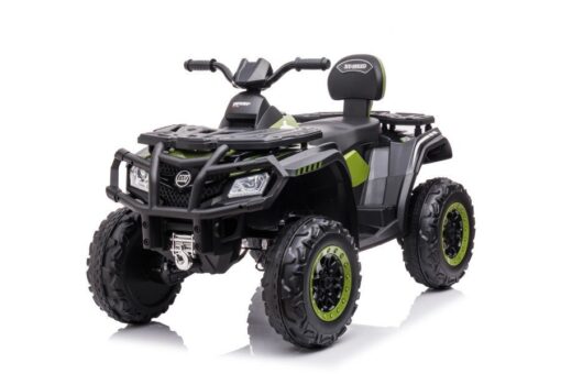 Elektrinis vaikiškas keturratis S615 Moro Green