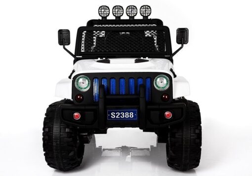 Elektrinis visureigis vaikams Jeep S2388 – baltas