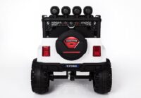 Elektrinis visureigis vaikams Jeep S2388 – baltas