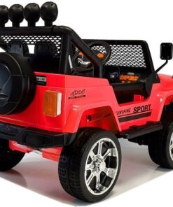 Elektrinis visureigis vaikams Jeep S2388 – raudonas