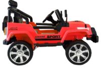 Elektrinis visureigis vaikams Jeep S2388 – raudonas