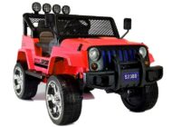 Elektrinis visureigis vaikams Jeep S2388 – raudonas