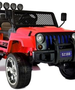 Elektrinis visureigis vaikams Jeep S2388 – raudonas