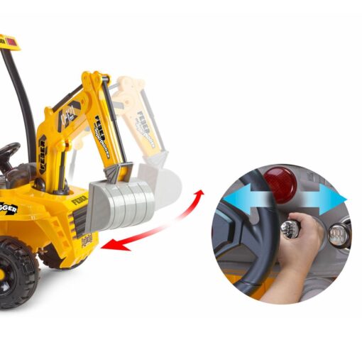 Feber elektrinis ekskavatorius „Super Digger 12V LT“