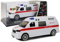 Greitosios pagalbos automobilis su šviesomis